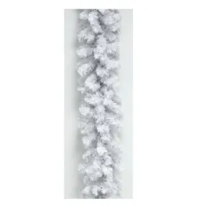Guirnalda de Navidad Canadian King ILU 360 Ramas Blanco 310mm X 2.75 Mt